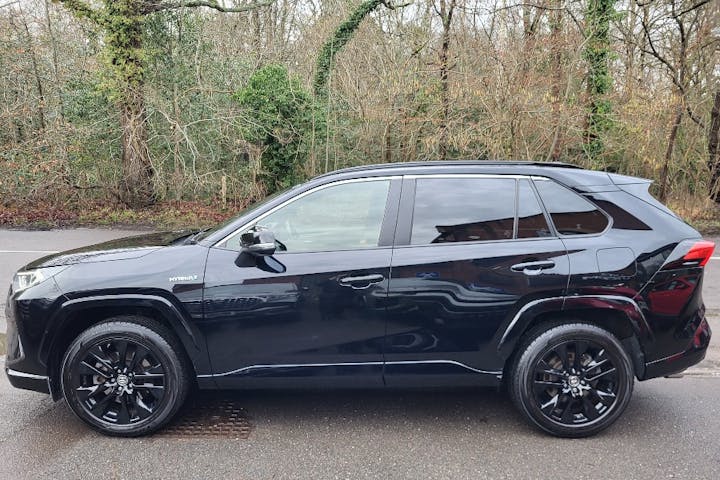  Toyota RAV4 2.5 VVT H Black Edition SUV 5dr Petrol Hybrid Cvt Euro 6 (s/s) (218 Ps) 2021