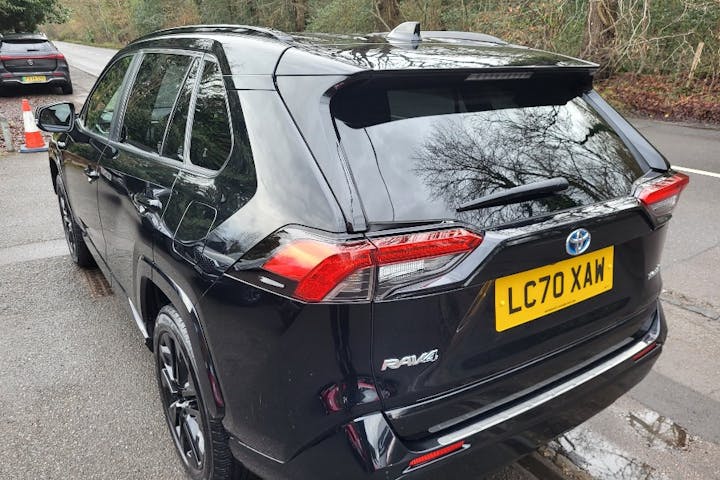  Toyota RAV4 2.5 VVT H Black Edition SUV 5dr Petrol Hybrid Cvt Euro 6 (s/s) (218 Ps) 2021