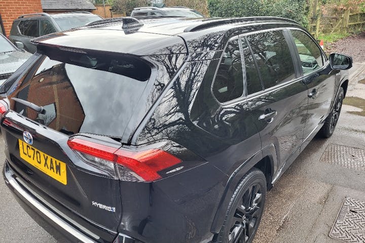  Toyota RAV4 2.5 VVT H Black Edition SUV 5dr Petrol Hybrid Cvt Euro 6 (s/s) (218 Ps) 2021