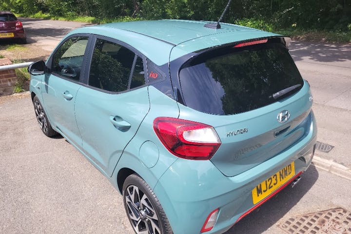  Hyundai i10 1.0 T Gdi N Line Hatchback 5dr Petrol Manual Euro 6 (s/s) (100 Ps) 2023