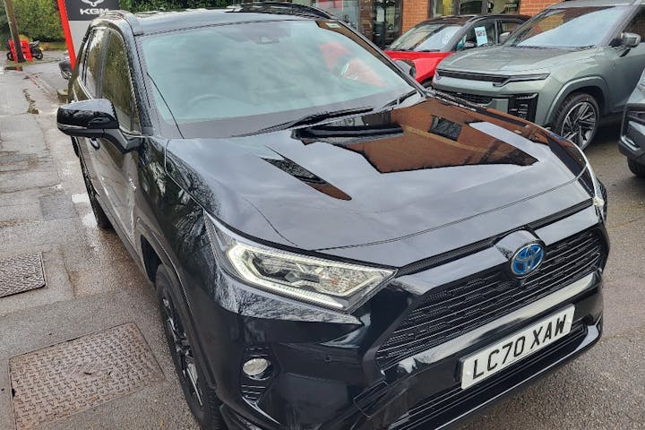  Toyota RAV4 2.5 VVT H Black Edition SUV 5dr Petrol Hybrid Cvt Euro 6 (s/s) (218 Ps) 2021